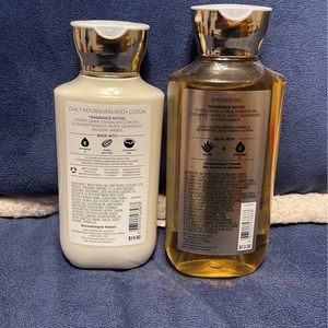 Bath and Body Works Lotion and Shower Gel